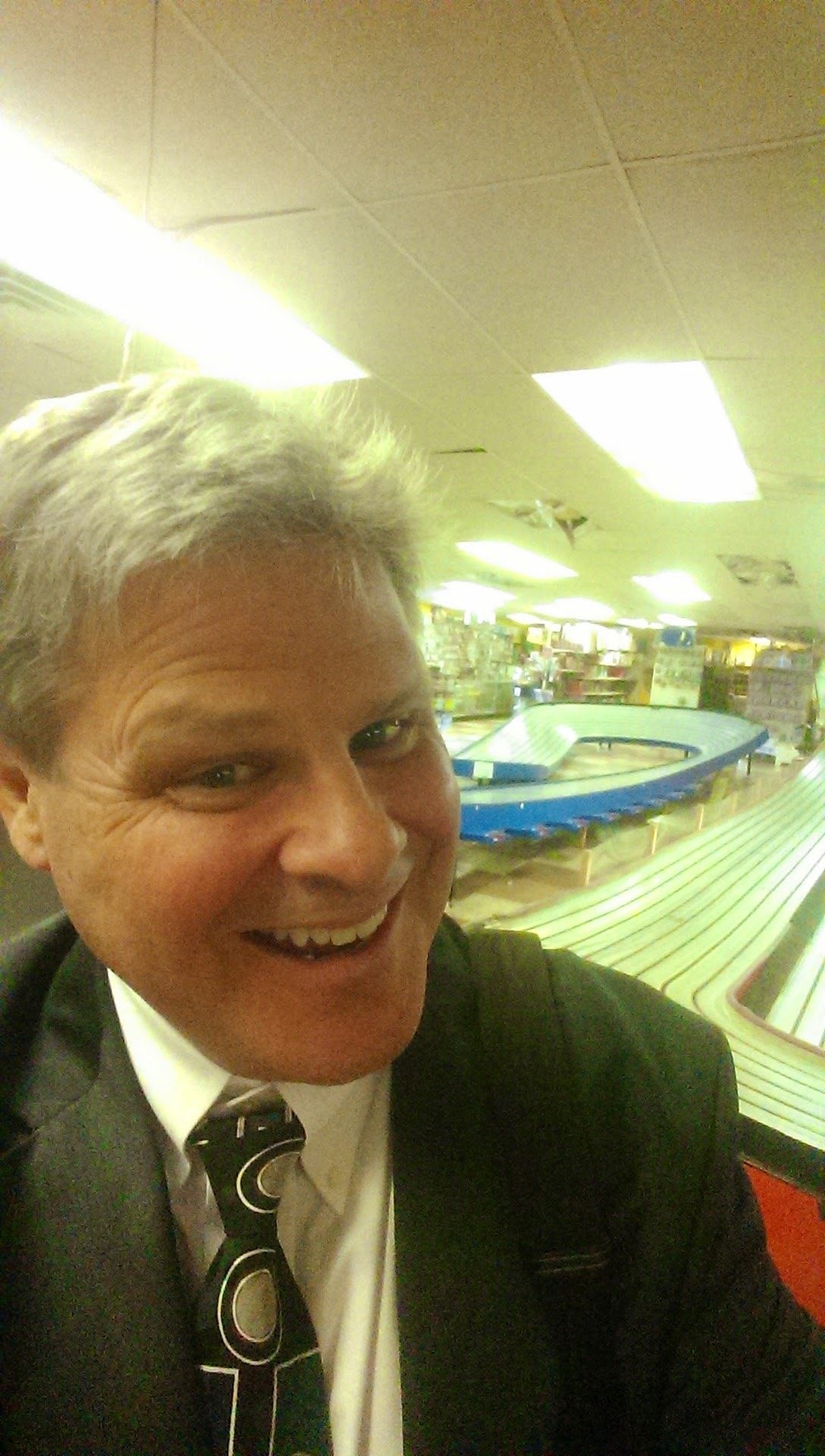 Ken selfie at trampoline park